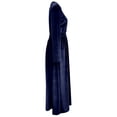 thumbnail image 7 of Elegant Wrapped Maxi Dress With Waist And Pleated Detail For Casual Everyday Wear Flowy Elegant Gowns, 7 of 7