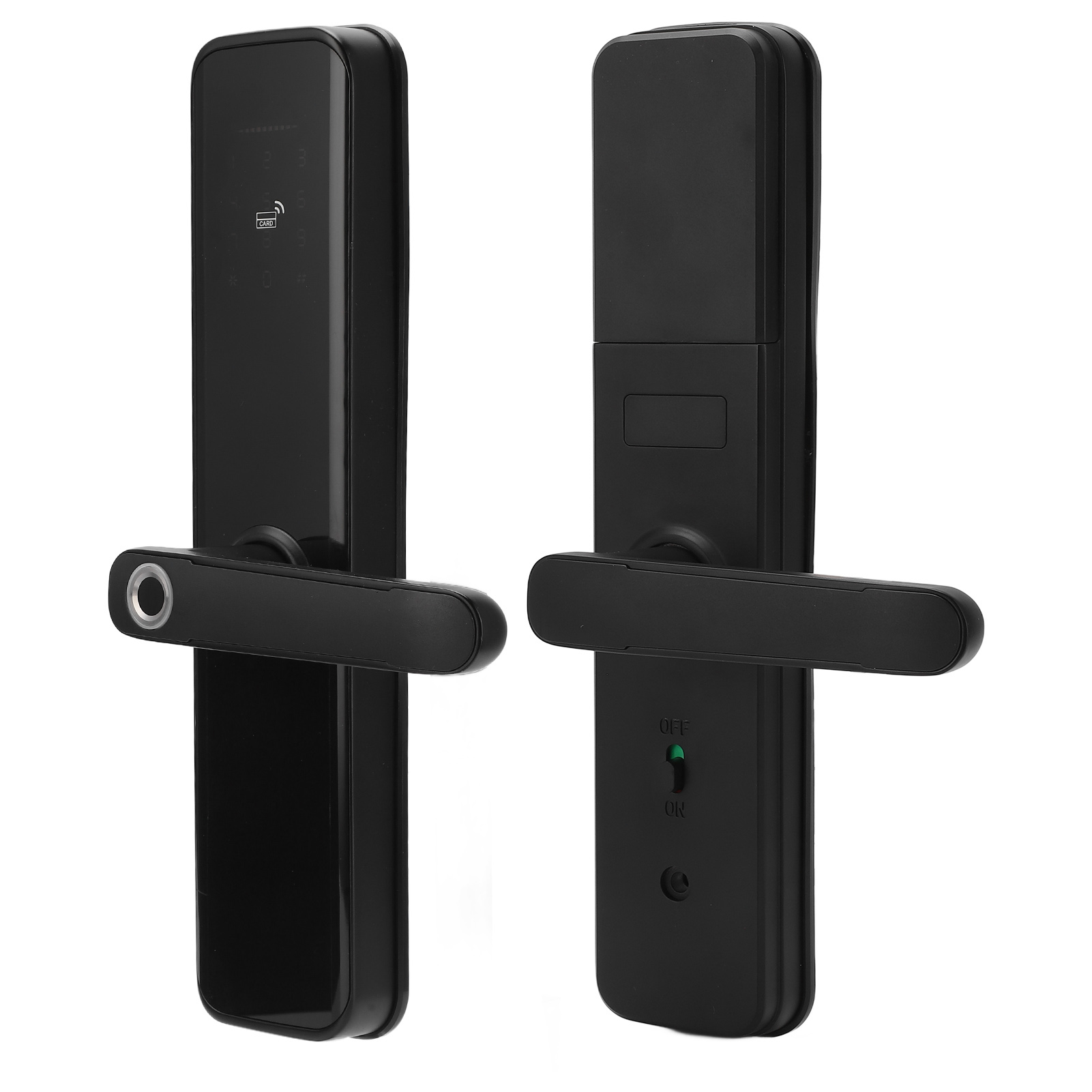 Keyless Door Lock, Temporary?Password 68 Digits IC Card Smart Entry