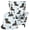 Dachshund Print, variant on HELLHERO Colorful Camo Spandex Wingback Chair Cover with Scratch-resistant, Stretch Wingback Chair Slipcover for Living Room Hotel