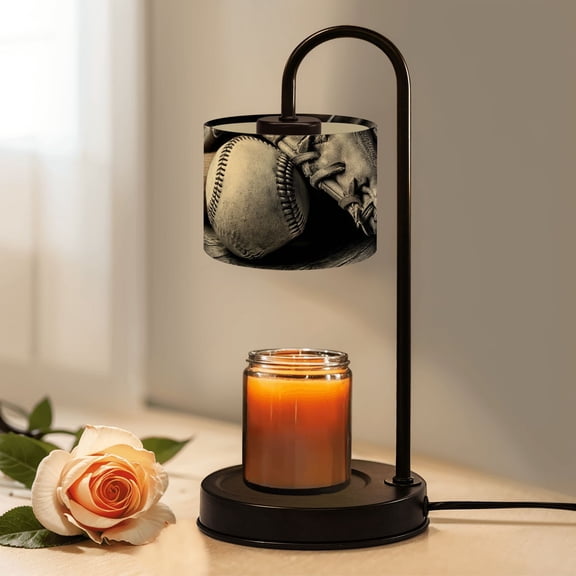 Candle Warmer Lamp with Timer Dimmer Old Baseball Bat Candle Lamp Warmer for Jar Candle with 4 Bulbs Gifts for Women House Warming Gifts