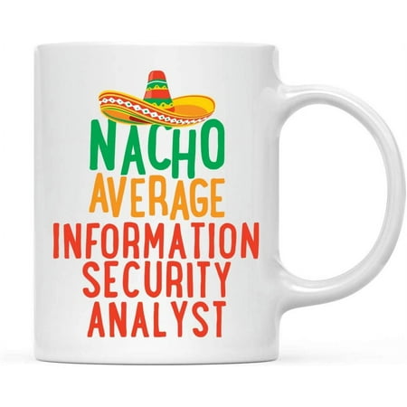 

Funny Quirky 11oz. Ceramic Coffee Tea Mug Gag Gift Nacho Average Insurance Sales Agent 1-Pack