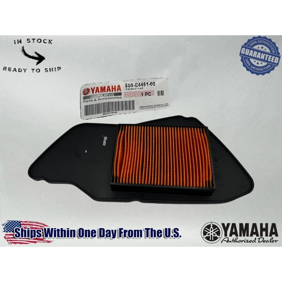 Yamaha Genuine OEM Authentic Air Filter 5S9-E4451-00-00