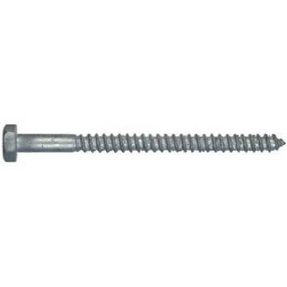 Hillman Fasteners 812104 25 Pack 0.5 x 6 in. Galvanized Lag Bolt