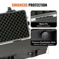 thumbnail image 2 of KFFKFF Gun Container, Secure Hard Shell for Rifles with Triple Layered Foam Protection, 50-inch Lockable Firearm Case with Rollers, IP67 Water-Resistant & Impact-Resistant, 2 of 9