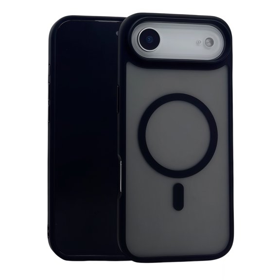 Magnetic for iPhone Air Case, [Compatible with Magsafe] Translucent Matte Ultra Slim Shockproof Women Men Protective Anti-Scratch Lightweight Phone Case Cover for iPhone Air, Black