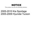 thumbnail image 2 of Rear Left Suspension Strut Coil Spring Assembly 78A-15511 For Kia Sportage Hyundai Tucson, 2 of 2