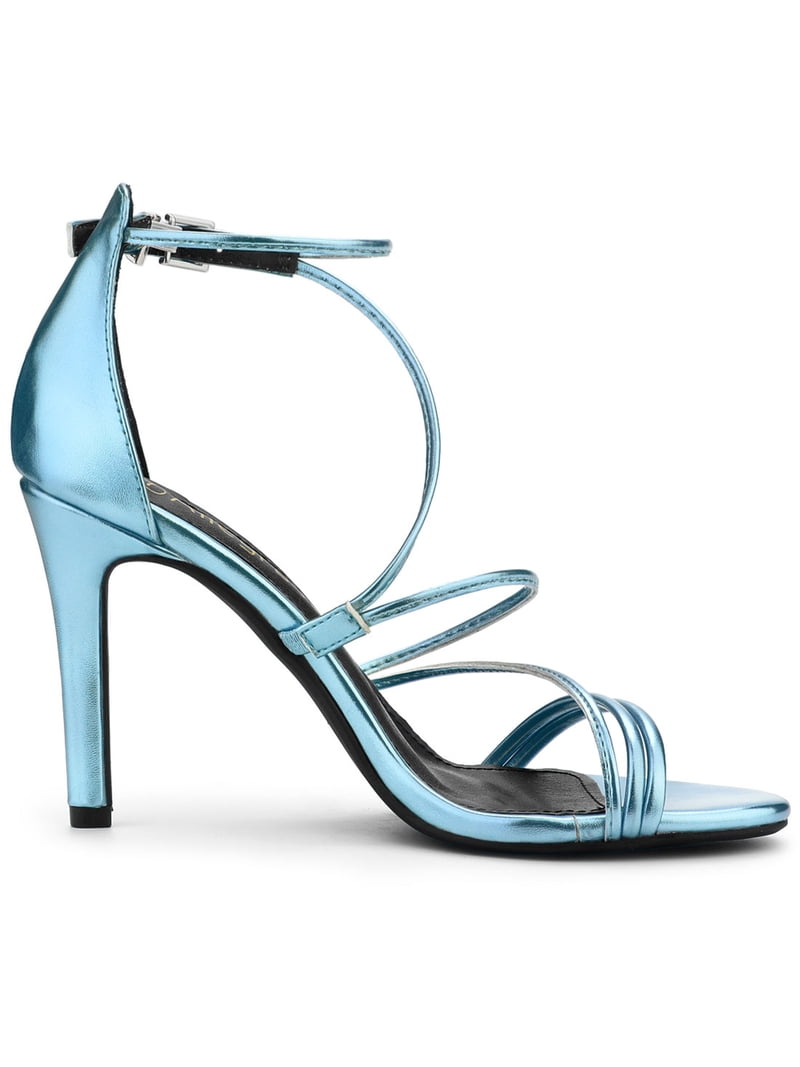 light blue dress sandals Anne Klein Beata Women's Sandals Light Blue : 9 M