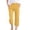 Yellow, variant on NinXxx Women's Wide Leg Pants with Pockets Lightweight High Waist Tie Knot Loose Trousers Sky Blue XL