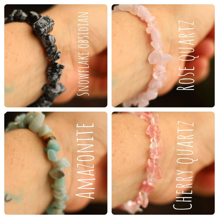Crystal chip deals bracelets