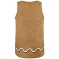 thumbnail image 2 of Gingerbread Costume All Over Adult Tank Top - Large, 2 of 2