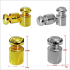 thumbnail image 2 of Placa de rueda de presión Torre de metal chapado en oro Placa de rueda de presión Marca de columna Número de columna, 2 of 4