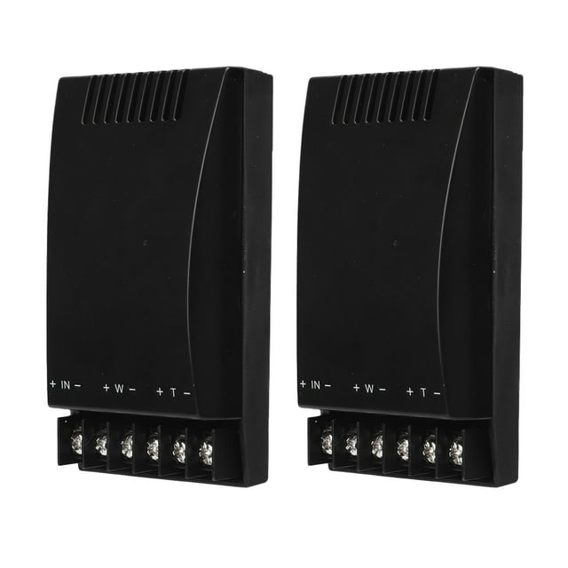 2 Way Crossover 2Pcs Car Audio Crossover 2 Way 100W Output 12V Correct