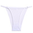 thumbnail image 3 of Bragas transparentes de M-XXL para mujer, tangas de malla de cintura baja, ropa interior de encaje Floral, lencería calada de talla grande, 3 of 5