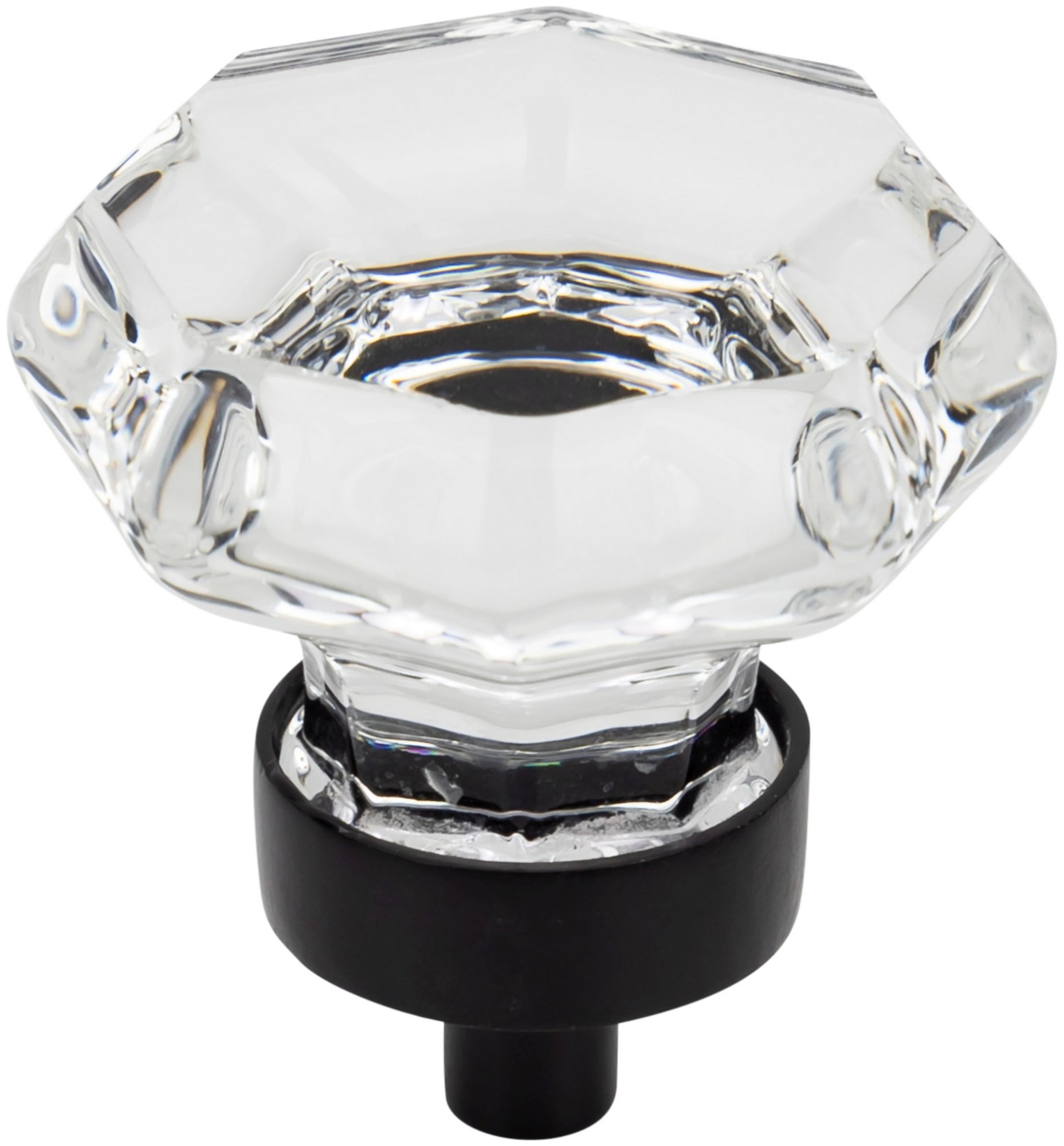 Designperfect DpaG23k Classic Vintage 15/16" Faceted Gem Cut Glass