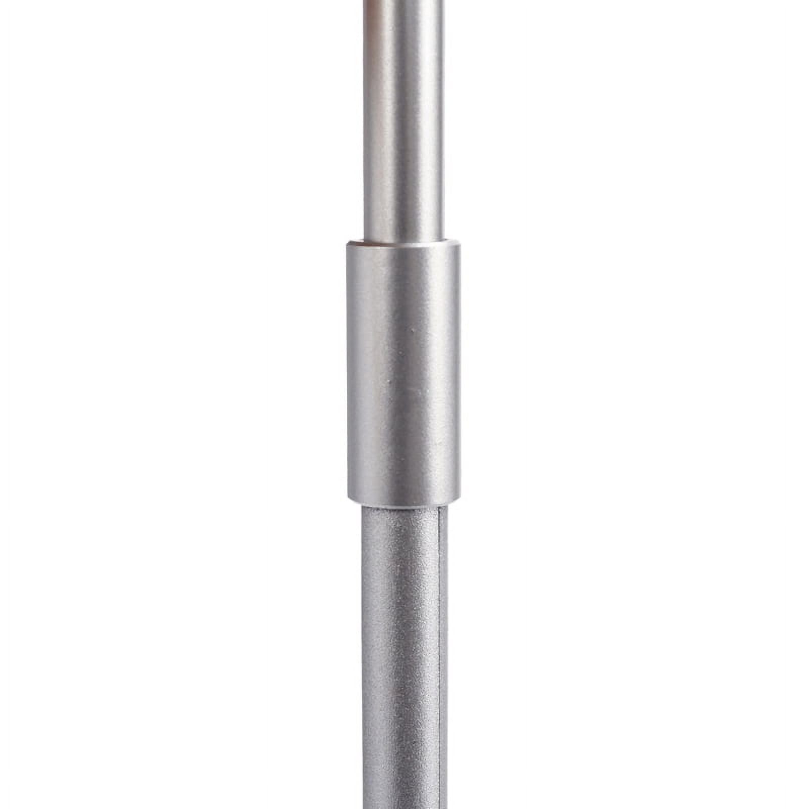 2X Desktop Microphone Prop Model with Adjustable Height, Classic Retro Style Microphone Stand Mic Prop,Silver