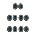 thumbnail image 1 of Tholdsy Almohadillas para auriculares Cojines Auriculares profesionales Malla de cuero Accesorios para jugadores Reemplazo para QC35 AE2 Gris + Azul Type2 NO2, 1 of 5