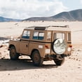 thumbnail image 5 of Haiem Spare Tire Cover , Wheel Cover with Wild West Desert With Cowboy printed, Camper Spare Tire Cover Fit for Jeep Wrangler Rv SUV Truck Travel Trailer-16 inch, 5 of 8