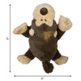 thumbnail image 3 of KONG® Cozie™ Plush Dog Toy with Squeaker, Funky Monkey, Medium, 3 of 5