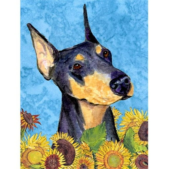 11 x 15 In. Doberman Flag, Garden Size