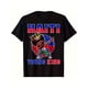 thumbnail image 1 of Camiseta infantil con gráfico "Haiti Young King" para niño - Algodón, transpirable y absorbente, negra, informal, de cuello redondo y manga corta con diseño vibrante de la bandera haitiana. Cómoda p, 1 of 5