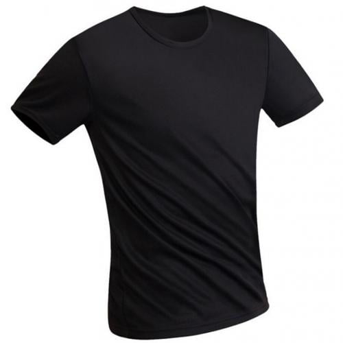 Homme Gym Sports Tee T-shirt Homme Taille à manches courtes Séchage rapide Training T-Shirt 