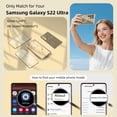 thumbnail image 4 of Funda para Celular ATUMP Galaxy S22 Ultra Brillante Antigolpes Dorada, 4 of 9