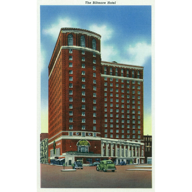 Providence, Rhode Island, Exterior View of the Biltmore Hotel (100