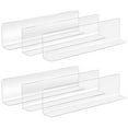 thumbnail image 1 of EeaseMX 20pcs Transparent Shelf Divider Divider Separator Divisor Divisor Divisor para la tienda minorista, 1 of 8
