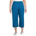 thumbnail image 5 of Terra & Sky Women's Plus Size Knit Capri, 5 of 5