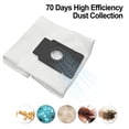 thumbnail image 4 of Dust Bags for Polaris PVCRDC 6002 Wi-Fi for IQ Home Robotic Vacuum Cleaner Parts, 4 of 7