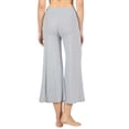 thumbnail image 3 of Womens Knit Capri Culottes Gaucho Wide Leg Pants&nbsp;, 3 of 3