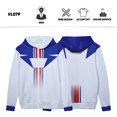 thumbnail image 3 of Sudadera con capucha de sublimación para hombre, suéter con estampado DIgital, bordado OEM, Unisex, personalizado, con cremallera completa, WW16, venta al por mayor, 3 of 5