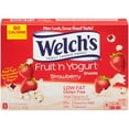 Welch's Fruit N' Yogurt Fruit Snacks Strawberry, 0.8 oz, 8 Count