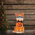 thumbnail image 4 of Decoración de gato de Halloween, escultura de de resina, figurita de Animal, adorno de gato para , dormitorio, recuerdos gato calabaza Sunnimix estatua estatuilla, 4 of 8