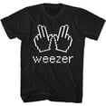 thumbnail image 1 of Weezer Curseur W et Logo T-Shirt Noir, 1 of 2