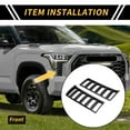 thumbnail image 2 of Cubierta de Ventilación de Rejilla de Faros para Toyota Tundra 22-24 ABS Negro, 2 of 6