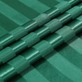 thumbnail image 2 of 3 Pieces Silky Smooth Stripe Satin Duvet Cover Set, Luxury Duvet Cover Bedding Set, 1 Duvet Cover + 2 Pillow Cases (No Comforter), King, Dark Green, 2 of 8