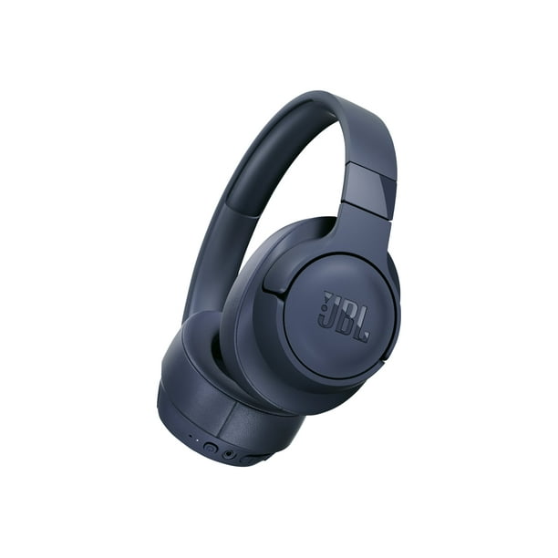 JBL TUNE 700BT - Headphones with mic - full size - Bluetooth - wireless - blue