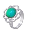 thumbnail image 2 of Mood Rings Changeable Color Temperature Emotion Feeling Fashion Cute Costume Props Multiple Shapes Christmas for Women Men Gift random, 2 of 6
