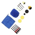 thumbnail image 3 of Kit de Brosses de Nettoyage Auto 17 Pcs Brosse de Nettoyage Professionnelle pour Roues Extérieures Intérieures, 3 of 11