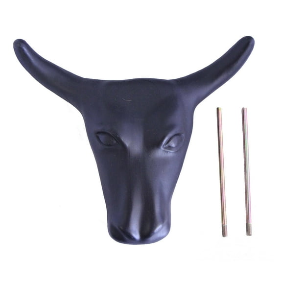 AJ Tack Junior 11" Horn Spread Steer Head Roping Dummy