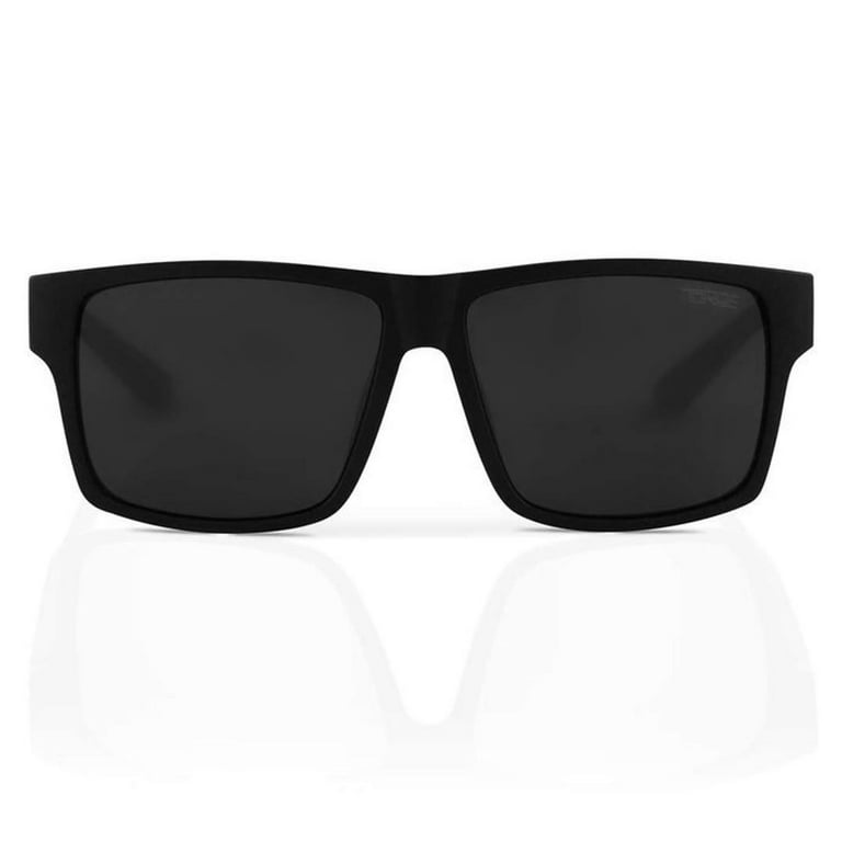 Toroe Black On Black Category 3 Polarized Anti-Reflective Performance Sunglasses, Adult Unisex, Size: One Size