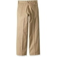 thumbnail image 3 of Dickies Boys School Uniform Classic Fit Straight Leg Flat Front Pants, Sizes 4-20 & Husky, 3 of 6