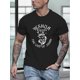 thumbnail image 1 of Camiseta deportiva de manga corta con estampado creativo "YESHUA, el León de Judá", cómoda camiseta de cuello redondo para hombre, ideal para uso diario., 1 of 6
