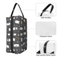 thumbnail image 3 of Honeii Lovely Penguin Print Multi-Purpose Storage Bag,Hanging Dopp Kit,Small Toiletry Bag for Traveling for Toiletries, Makeup, and Small Essentials, 3 of 7