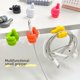 thumbnail image 5 of Gancho para pulgar, creativo, bonito, para almacenar cables de datos, con cable fijo, sin dejar rastro, 5 of 6