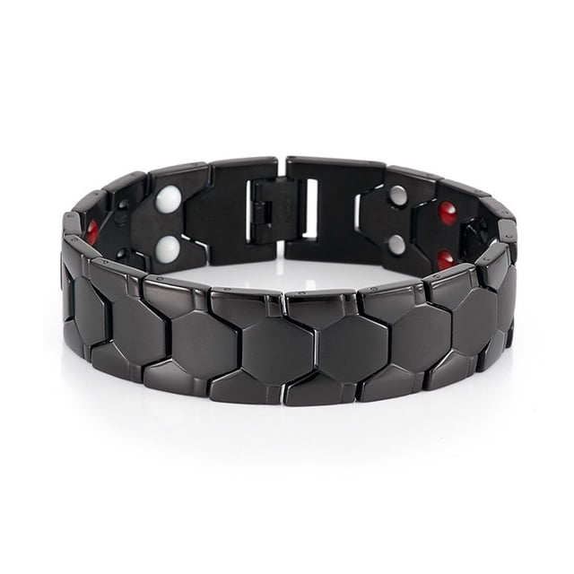 Minnieouse de hombre Cadenas geométricas de metal Brazalete Decoración desmontable Decoraciones Joyas de novio para citas Joyas de fiesta Ropa, zapatos y accesorios Miscelánea Negro Minnieouse AP015003-01