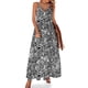 thumbnail image 1 of Vestido sin mangas rosas con lineas y remolinos ropa mujer 2024 novedades vestido de hadas, 1 of 7