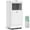 White, variant on 10,000 BTU Portable Air Conditioner, 3-in-1 Portable AC Unit with Fan & Dehumidifier, Room Air Conditioner Cools up to 450 Sq. Ft., Remote Control, Auto Swing, Room AC 24-Hour Timer
