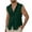 Green, variant on Mgmyaa Men's Sleeveless Shirts Button Down Beach Tank Top Basic Solid Shirt Vest with Pocket